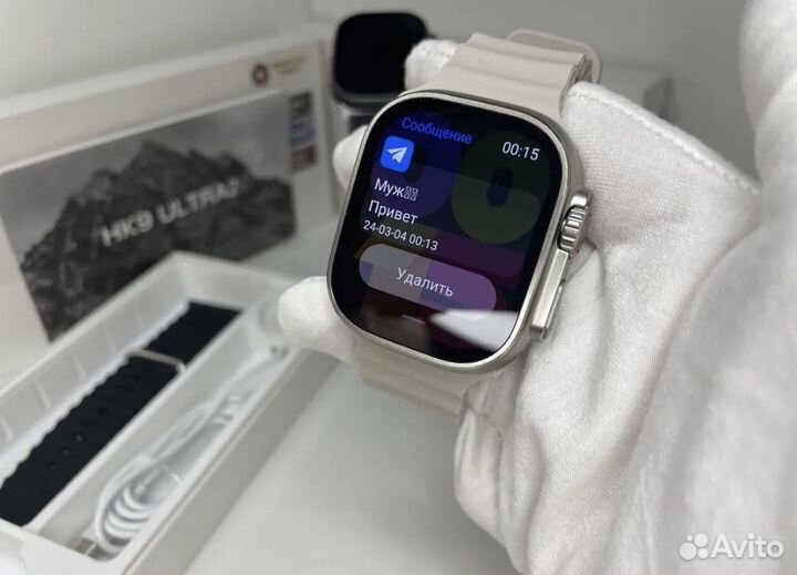 Смарт часы apple watch hk9 ultra 2