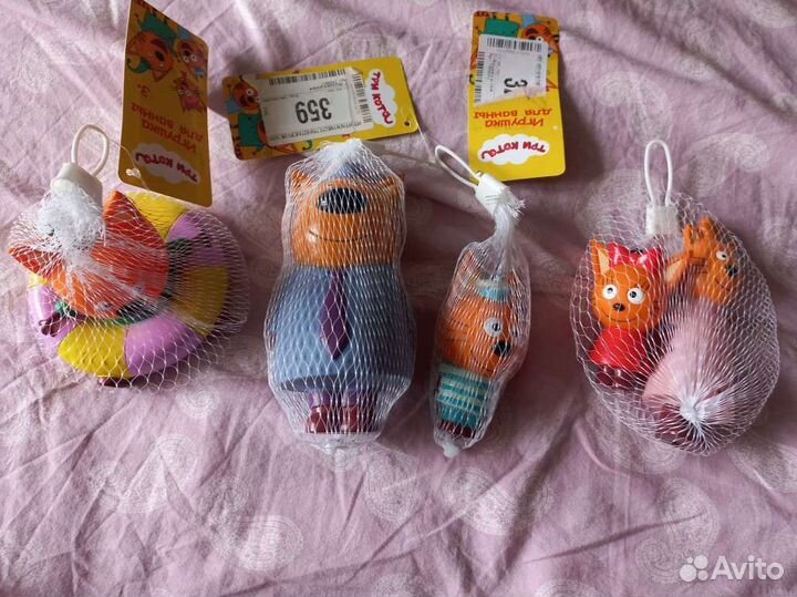 Набор игрушек 3 кота цена за всю семью