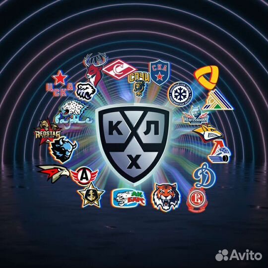 Наклейки кхл 2018/19