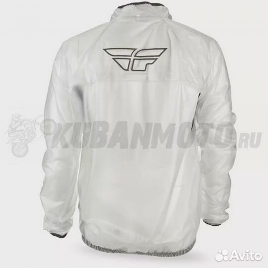 Куртка дождевик FLY racing rain прозрачная