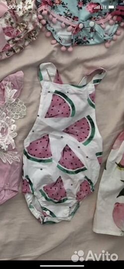 4 больших пакета с детскими вещами от 0 до 2 лет