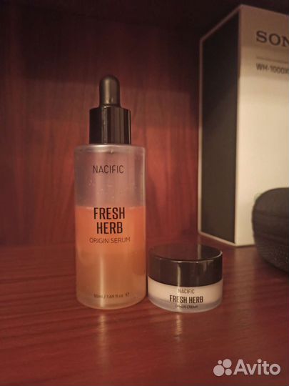 Nacific fresh herb origin сыворотка и крем