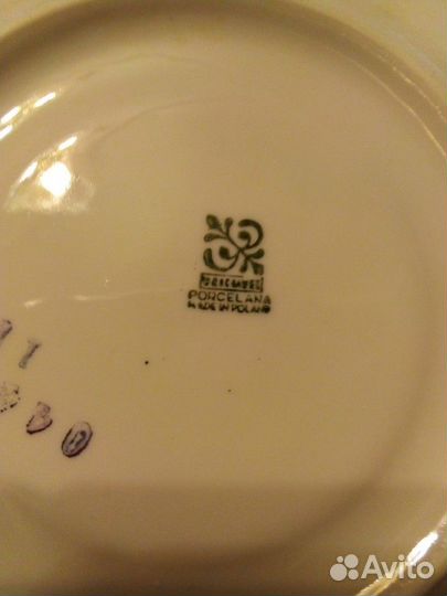 Посуда из польского сервиза времён СССР