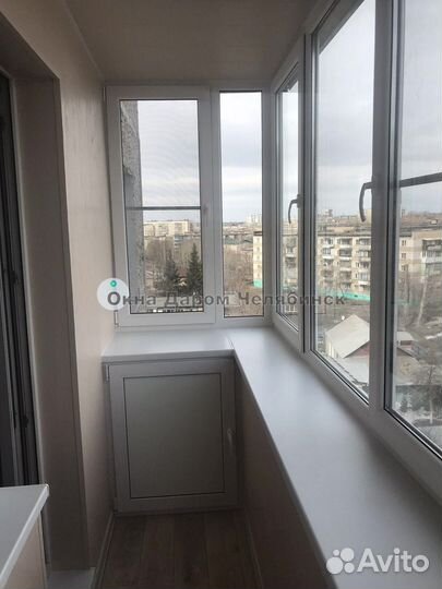 Остекление балкона под ключ