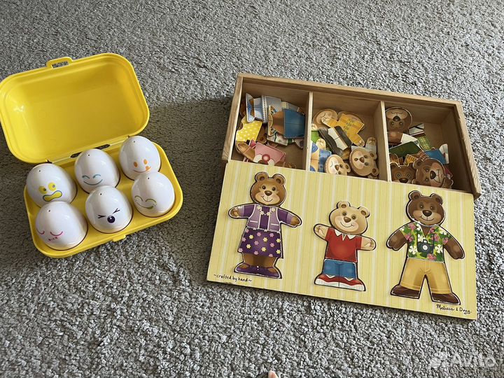 Сортеры, кукольный театр на пальчики