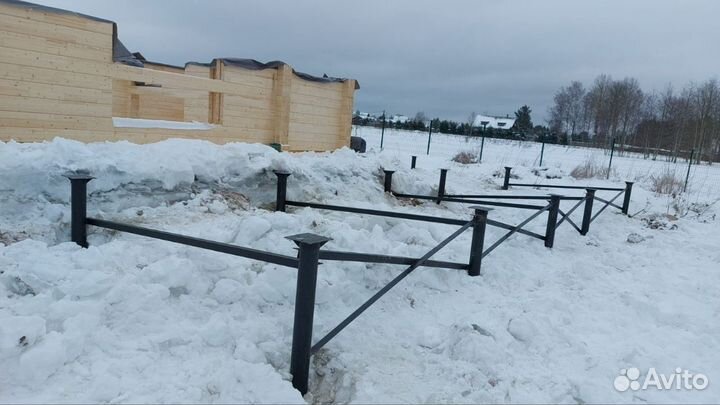 Фундамент на сваях с монтажом, для дома с доставко