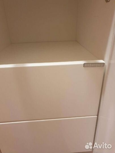 Пенал шкаф тумба Aguaton для ванной комнаты