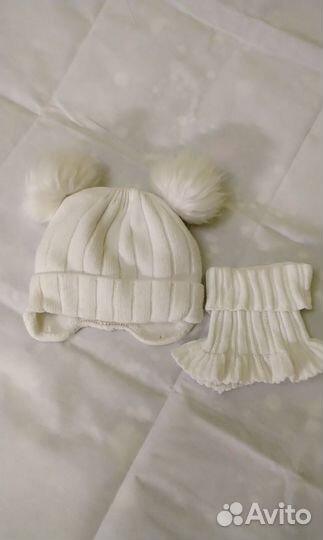 Шапка для девочки зимняя