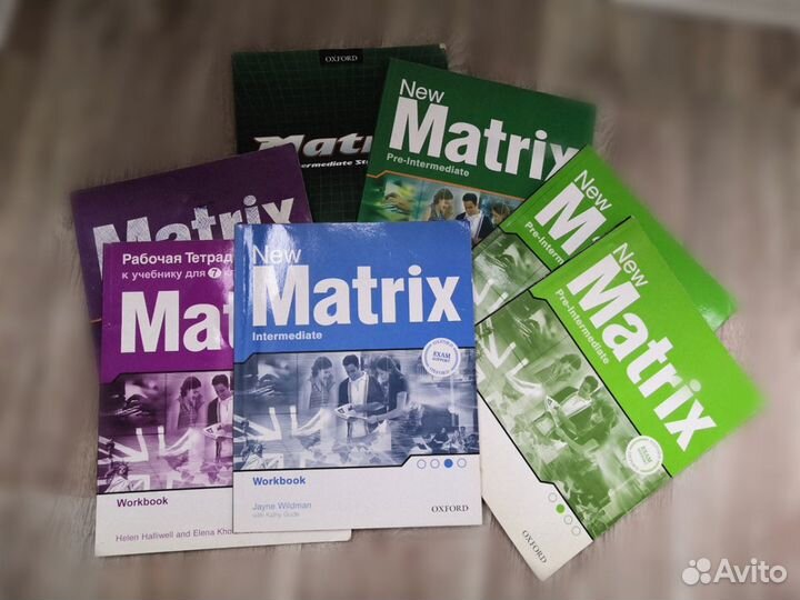 Комплект учебников и тетрадей New Matrix