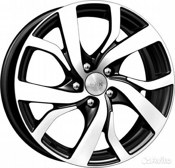 K&K Палермо : 6,5x16 5*114,3 Et:45 Dia:60,1 алмаз