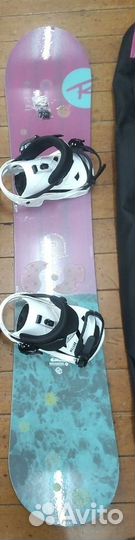 Сноуборд Rossignol Gala + крепы Salomon