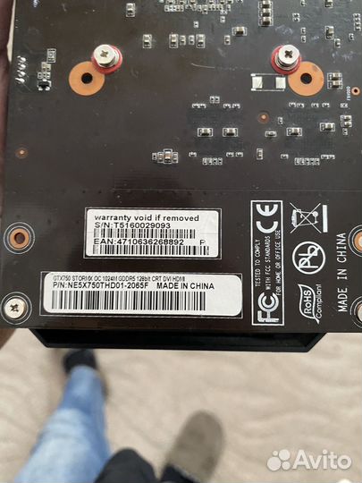 Видеокарта GTX 750 1gb Торг