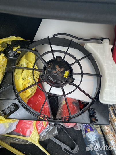 Диффузор вентилятор охлаждения для hyundai solaris