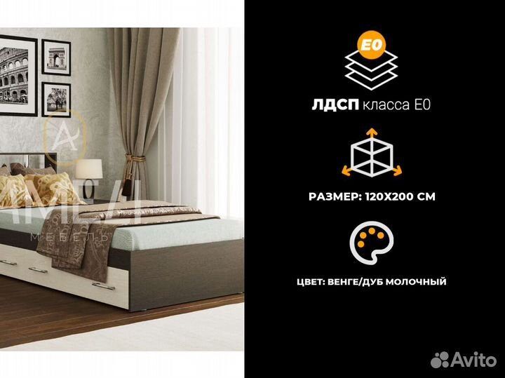 Кровать двуспальная икеа