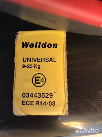 Детское автокресло 9 до 25 кг