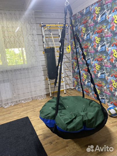 Подвесные качели гнездо