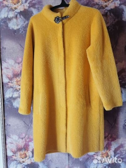 Пальто Альпака новое 54-56 размер