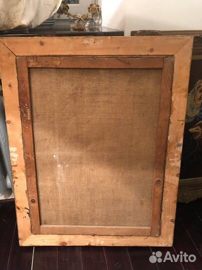 Картина антикварная европа