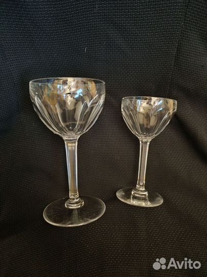 Хрустальные бокалы 12шт