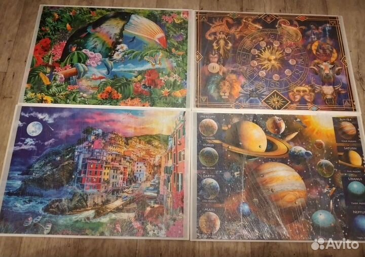 Картины из пазлов