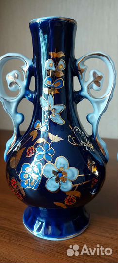 Ваза /Кобальт / Винтаж СССР