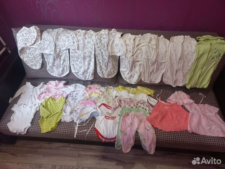 Детские вещи пакетом для девочек
