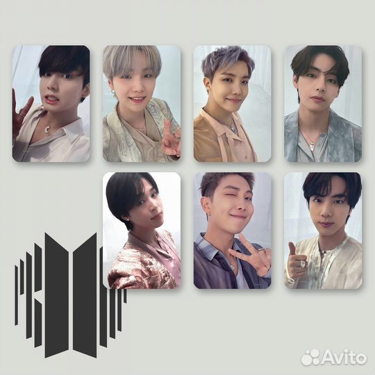 Карточки BTS неофициальные