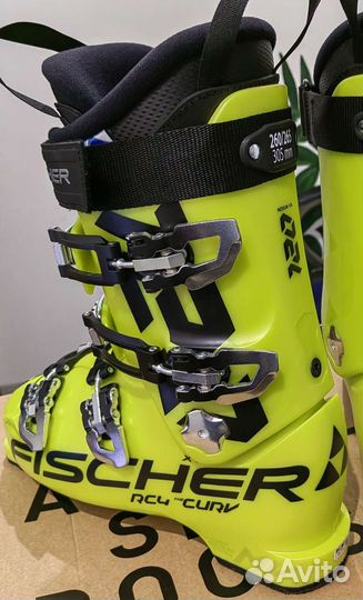 Горнолыжные ботинки42рНовые Fischer RC4Curv120 23г