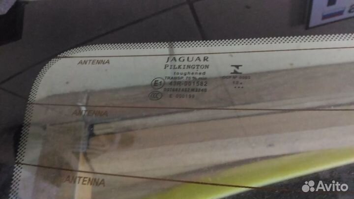 Стекло заднее с антенной jaguar xf ягуар икс эф