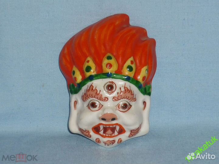 Маска бог огня махакала, Старая Монголия