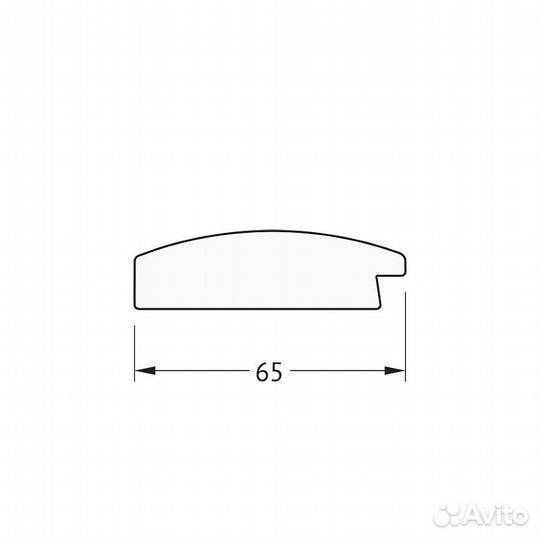 Зеркало Evoform Definite 66х66 BY 0784 в багетной