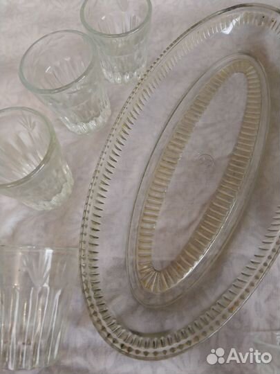 Стопки,селедочница