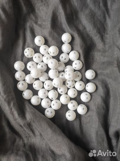 Бусины-погремушки для детских игрушек