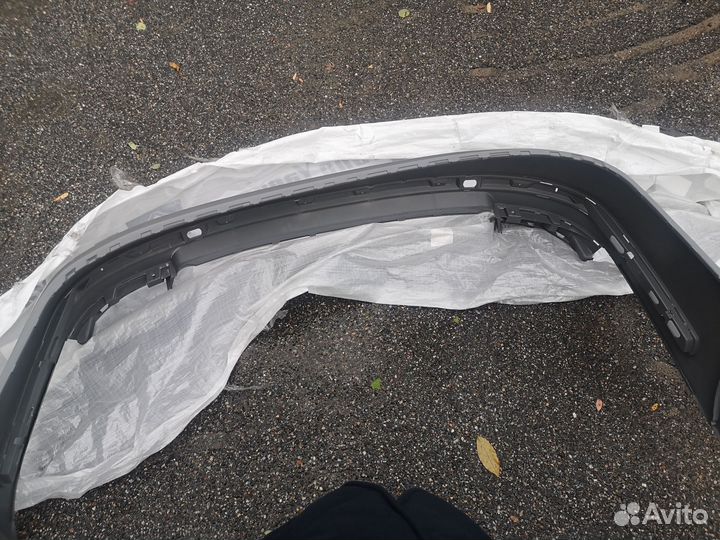 Задний бампер Octavia II a5 04-08г без парктроника