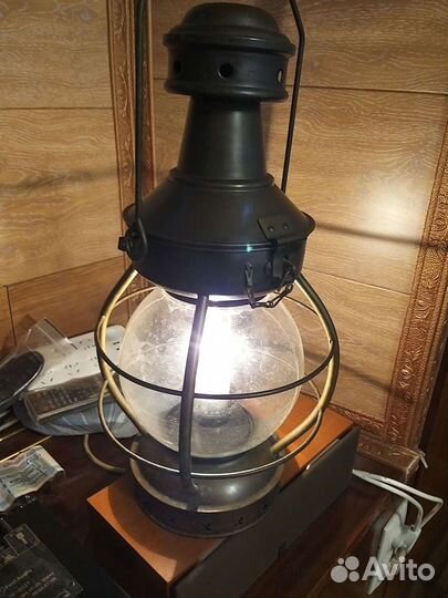 Японская винтажная лампа Hitachi редкая