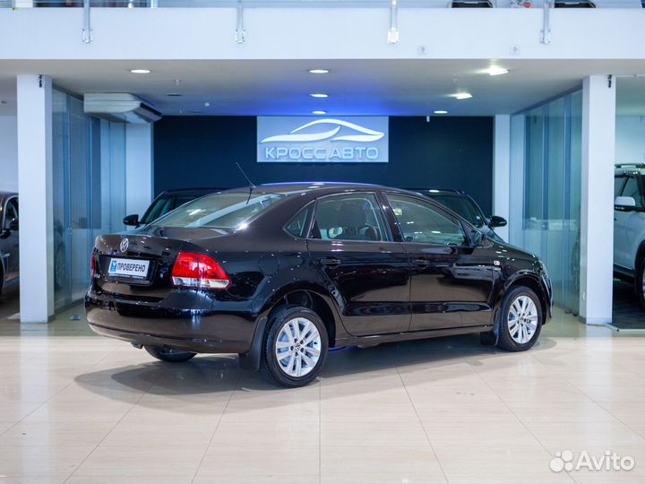 Volkswagen Polo 1.6 AT, 2013, 122 128 км