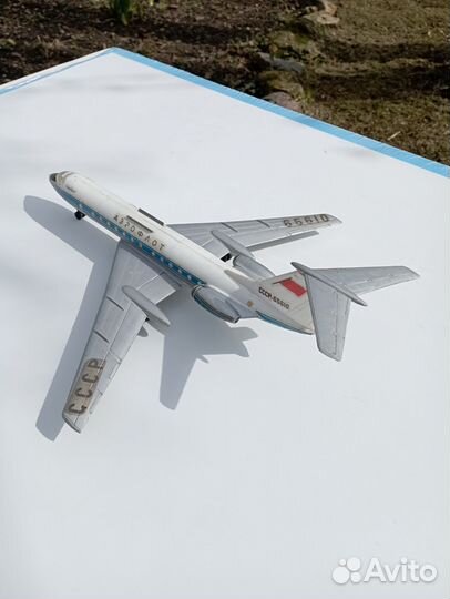 Модель самолета Ту-134