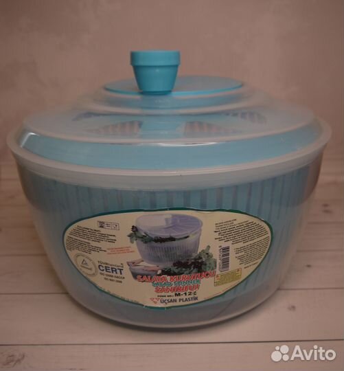 Сушилка для салата, зелени, овощей, ягод