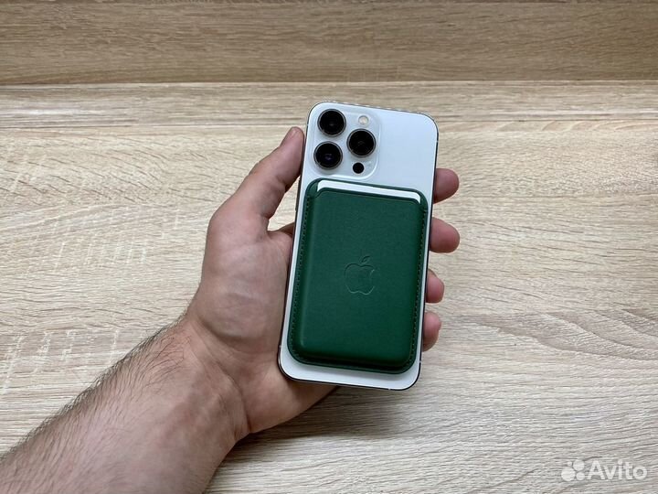 Apple MagSafe leather wallet (Lux качество)