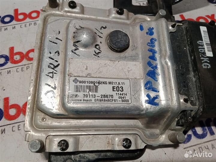 Блок управления двигателем Hyundai Solaris 2010