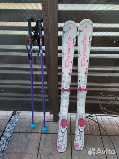 Горные лыжи детские комплект