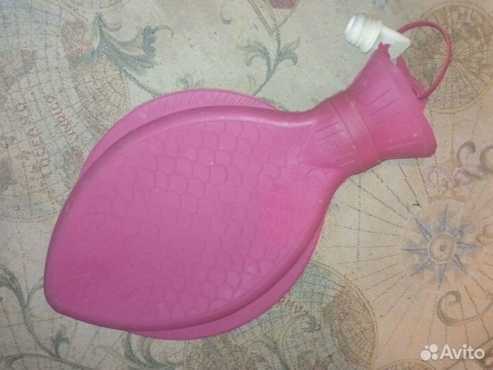 Грелка рыбка 1 литр. Альфапластик