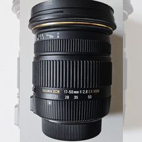 Sigma DC 17-50/2.8 EX HSM объектив для nikon