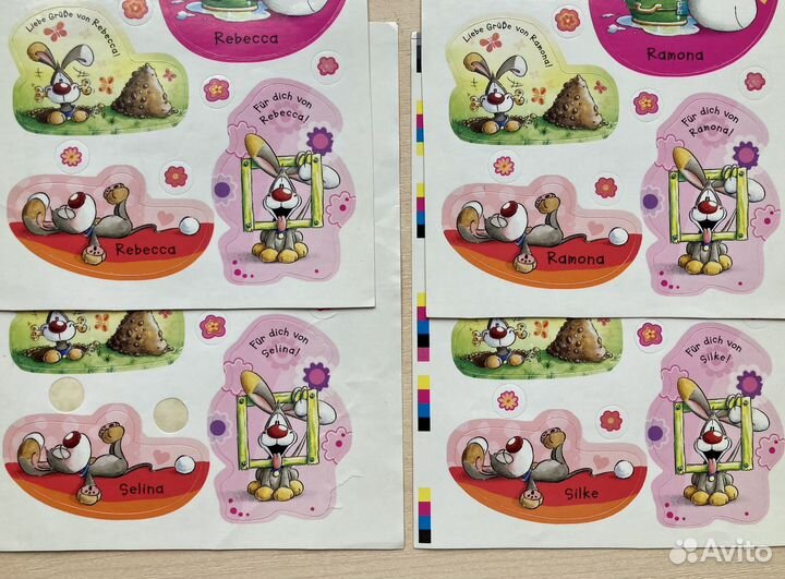 Открытки и наклейки с мышонком Диддл