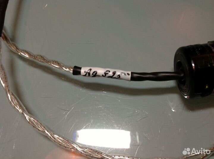 Сетевой кабель 1.2 м серебро 925