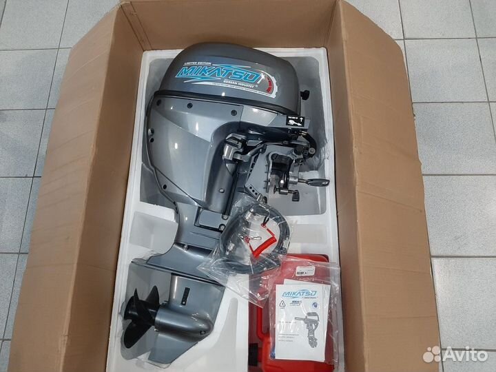 Лодочный мотор Mikatsu M 20 FES (+доки на 9.9 лс)