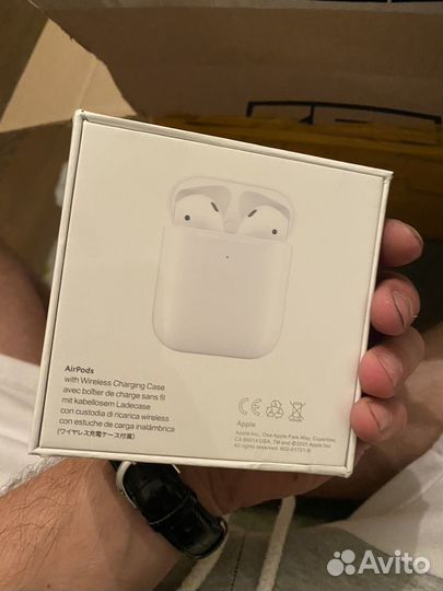 Беспроводные наушники AirPods 2