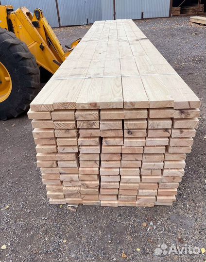 Доска обрезная 50х200х6000мм