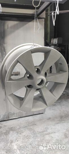 Порошковая покраска+пескоструйная обработка