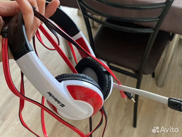 Наушники defender с гарнитурой